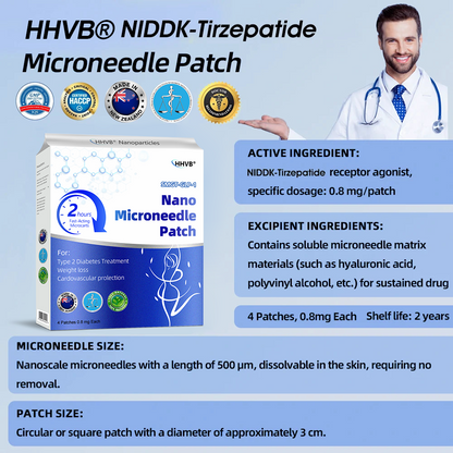 【𝙇𝙖𝙨𝙩 𝘿𝙖𝙮 𝙋𝙧𝙤𝙢𝙤𝙩𝙞𝙤𝙣 70% 𝙊𝙁𝙁🥇】𝐇𝑯𝑽𝐁® 𝙉𝙄𝘿𝘿𝙆-𝙏𝙞𝙧𝙯𝙚𝙥𝙖𝙩𝙞𝙙𝙚 𝙉𝙖𝙣𝙤 𝙈𝙞𝙘𝙧𝙤𝙣𝙚𝙚𝙙𝙡𝙚 𝙋𝙖𝙩𝙘𝙝 👨‍⚕️（𝙕𝙚𝙧𝙤 𝙋𝙖𝙞𝙣, 24/7 𝙍𝙚𝙡𝙚𝙖𝙨𝙚 | 𝙇𝙤𝙨𝙚 𝟏𝟎 𝐤𝐠 𝙁𝘼𝙎𝙏 | 90% 𝙎𝙪𝙜𝙖𝙧 𝘿𝙧𝙤𝙥 | ）